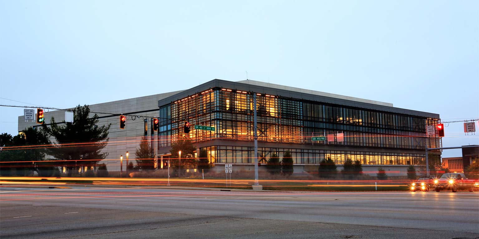 Cyberinfrastructure Building (CIB) on the IU Bloomington campus
